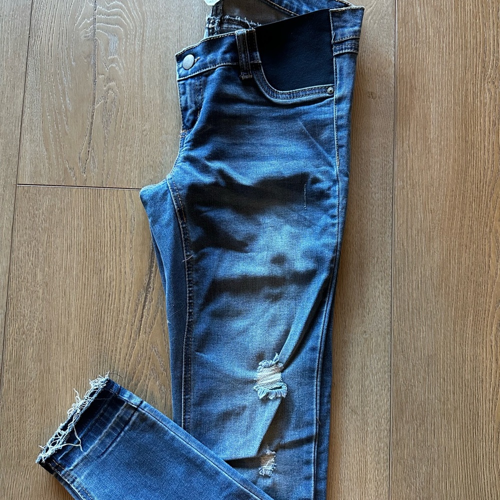 Mimi Maternity Classic Blue Jeans